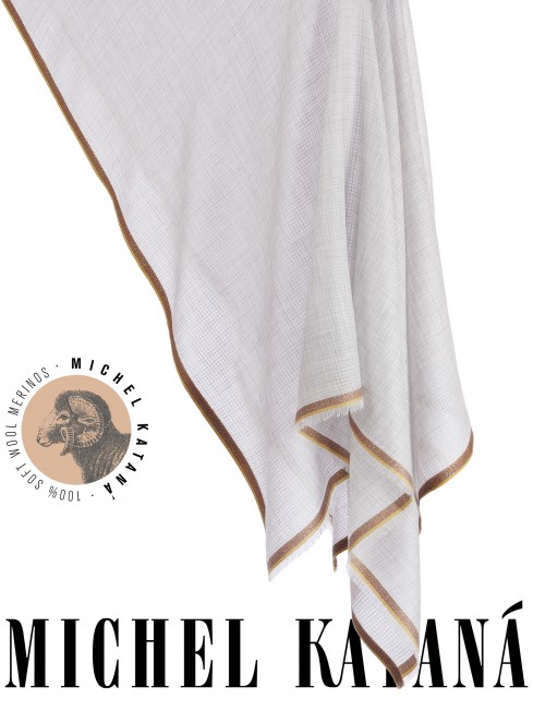 Платок Унисекс KV110-T.W70_W26/ARGENT